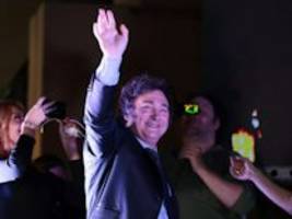 reaktionen: rechte politiker bejubeln argentinisches wahlergebnis