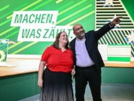 Parteitag der Grünen: Grünen-Parteitag beginnt - Reden von Habeck, Baerbock, Lang und Nouripour