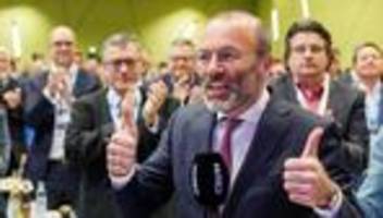 europawahl 2024: csu zieht mit manfred weber in den europa-wahlkampf