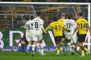 Torspektakel mit Happy End für BVB: 4:2 über Gladbach