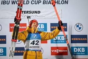 Ein seltenes Glücksgefühl: Roman Rees feiert ersten Weltcup-Sieg