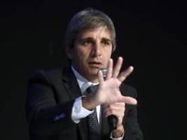 kabinettsbildung in argentinien: milei nominiert messi der finanzen als wirtschaftsminister