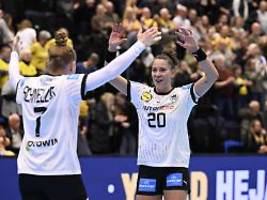Da kriege ich direkt Gänsehaut: Weltmeister-Mama lebt den Traum der Handballerinnen vor