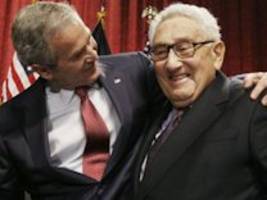 Reaktionen auf Kissingers Tod: Am dankbarsten bin ich für seine Freundschaft