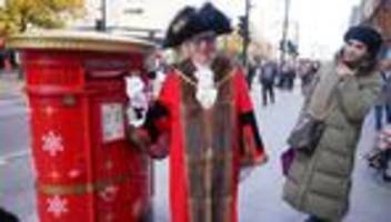 Großbritannien: «Singende» Briefkästen stimmen Briten auf Weihnachten ein