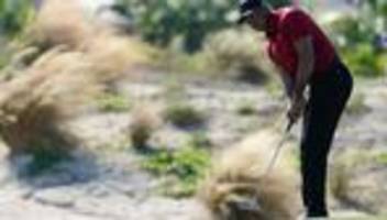 golf: tiger woods 18. bei comeback in der karibik
