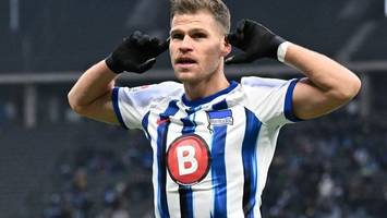 Niederlechner-Dreierpack: Hertha siegt 5:1 gegen Elversberg