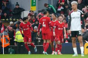Liverpool und Klopp feiern 4:3-Spektakel gegen Fulham