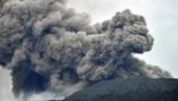 Naturkatastrophe : Mindestens elf Tote bei Vulkanausbruch in Indonesien