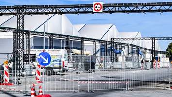 Ärger um den wachschutz im ukraine-ankunftszentrum tegel