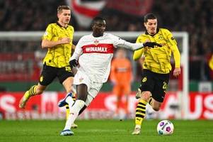 0:2 in Stuttgart: Enttäuschender BVB fliegt aus dem Pokal