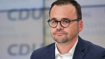 cdu-landeslisten für wahlen 2024: redmann will spitzenplatz