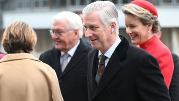 Belgisches Königspaar besucht Dresden