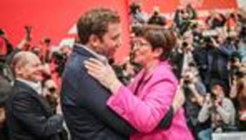 SPD-Parteitag : Kuscheln gegen die Krise