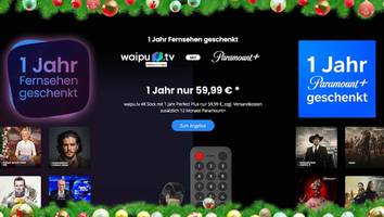 waipu.tv mit Paramount+ - 250 Euro im Paket sparen - TV-Programm und Blockbuster jetzt günstiger streamen