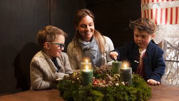Hilfreich in der Weihnachtszeit - Mit Salz brennt jede Kerze länger