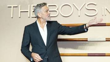George Clooney drehte seinen neuen Film vom Krankenbett aus