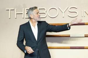 George Clooney drehte seinen neuen Film vom Krankenbett aus