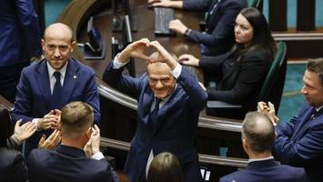 Polens Regierung: Tusk muss kämpfen, Scholz muss helfen