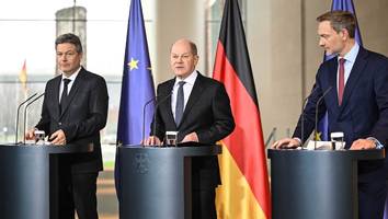 regierungskrise in deutschland - nach ampel-deal - bundesregierung hebt sperren im haushalt auf