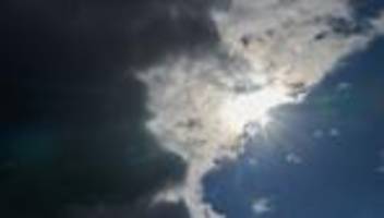 wetter: milder start in die woche: regen und wolken erwartet