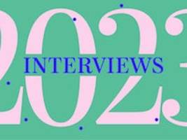 jahresrückblick: interviews