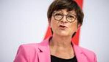 SPD-Vorsitzende: Esken wirft Merz AfD-Sprache und Spaltung vor