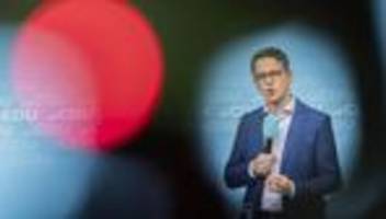 cdu-generalsekretär: linnemann spricht sich für merz als cdu-kanzlerkandidat aus