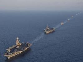 USS Gerald R. Ford fährt heim: USA ziehen Flugzeugträger aus östlichem Mittelmeer ab