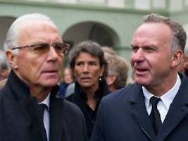 In Münchner Allianz Arena: Rummenigge fordert riesige Trauerfeier für Beckenbauer
