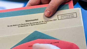Wahlwiederholung startet mit ersten Briefwahlen