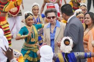 Prinzessin Anne besucht Sri Lanka
