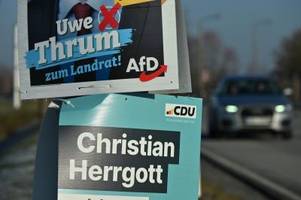 AfD-Mann bei Landratswahl vorne - Stichwahl entscheidet