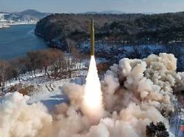 mit neuem feststoffantrieb: nordkorea: rakete mit hyperschall-gefechtskörper getestet