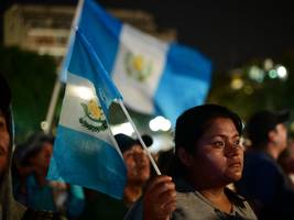mittelamerika: machtübergabe in guatemala verzögert sich