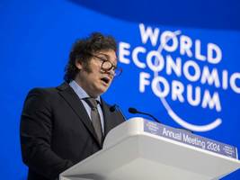 Weltwirtschaftsforum: Der Mann mit der Kettensäge verstört und begeistert Davos