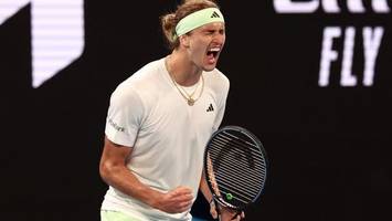 Australian Open: Zverev nach Tennis-Krimi in Runde drei