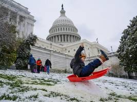us-haushalt: schnee als schmiermittel