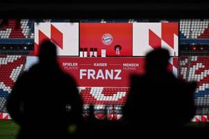 Hainer bei Beckenbauer-Gedenkfeier: Mia san Franz