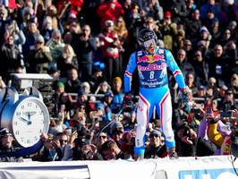 ski alpin in kitzbühel: sarrazin gewinnt auf der streif - dreßen emotional verabschiedet