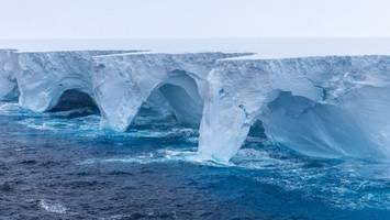 Größter Eisberg der Welt: Fotos zeigen Eisschmelze