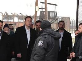 Nach Antisemitismus-Skandal: Elon Musk besucht ehemaliges KZ Auschwitz