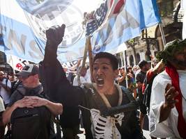 argentinien: generalstreik gegen ultraliberale reformen von präsident milei