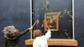 Louvre: Aktivistinnen werfen Suppe auf Mona Lisa