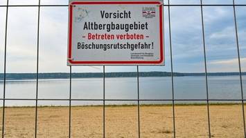 Gesperrter Helenesee: Weiterer Schritt Richtung Sanierung