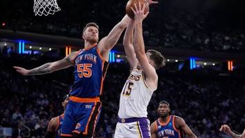 LA Lakers stoppen NBA-Siegesserie der New York Knicks