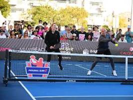 Tennis-Ikone macht in Pickleball: Ehrgeizige Steffi Graf gewinnt mal wieder einen Slam