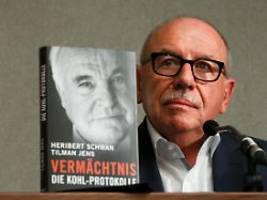 Autor Schwan: Unfassbar: Gericht verbietet Passagen aus Buch über Helmut Kohl