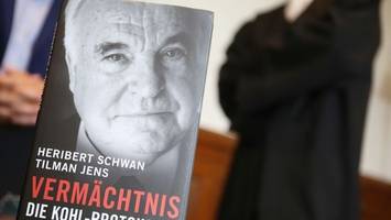 Helmut Kohls Witwe gewinnt Rechtsstreit gegen Ghostwriter