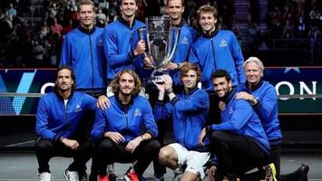 tennisprofi zverev im team europa beim laver cup